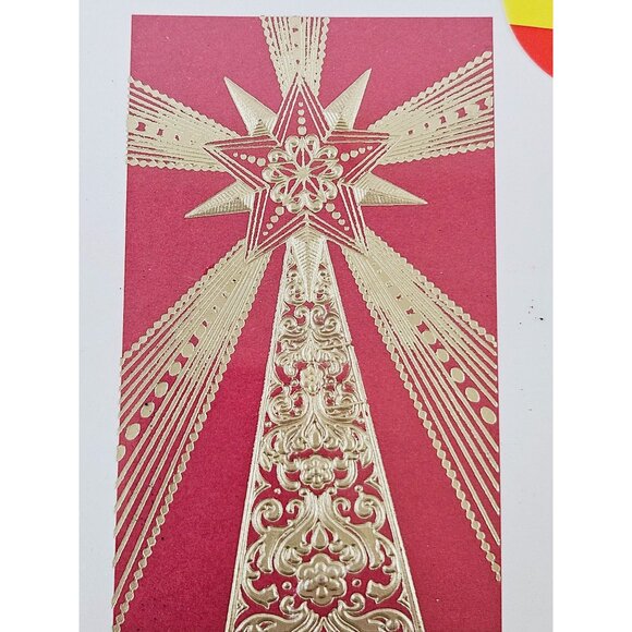 Plus Mark Christmas Cards Boxed Set Of 18 Coordinated Envelopes Vintage - Picture 3 of 7